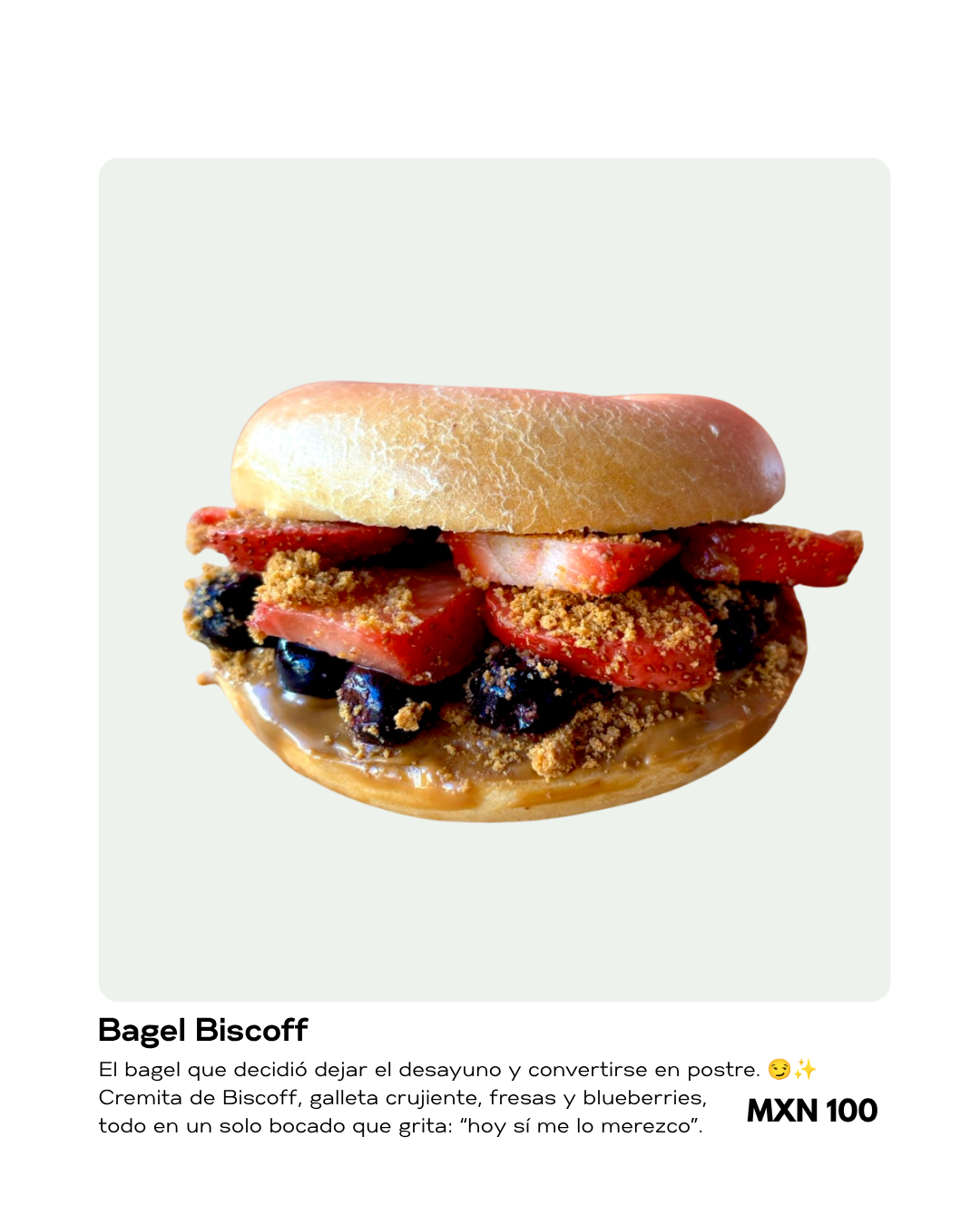 Bagel Biscoff