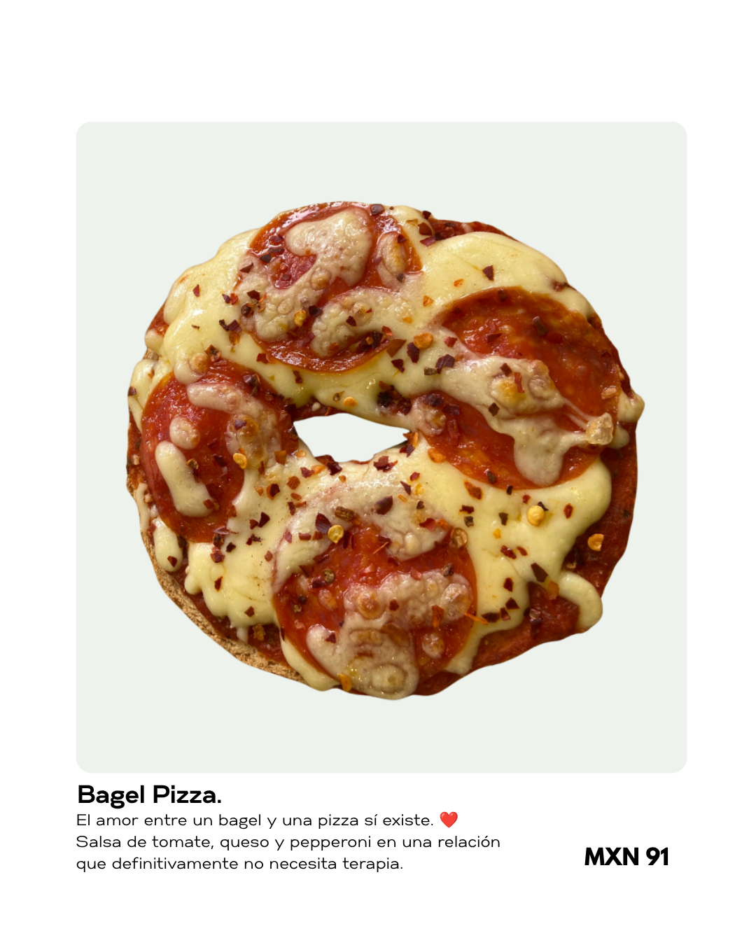 Bagel Pizza