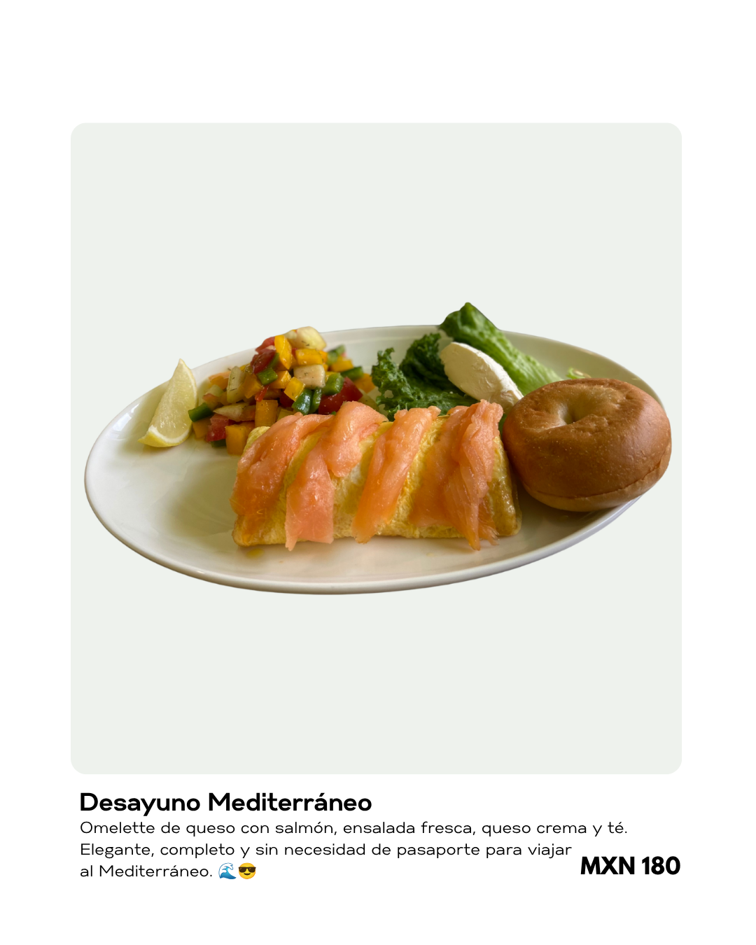 Desayuno Mediterraneo